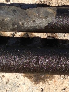 corroded pipeline